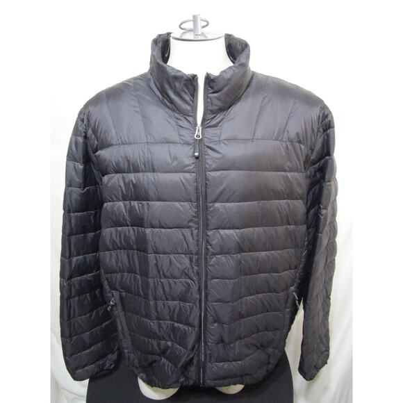 Joseph Abboud Black Duck Down Lightweight Packable Puffer Jacket Men 3XL - Picture 1 of 9
